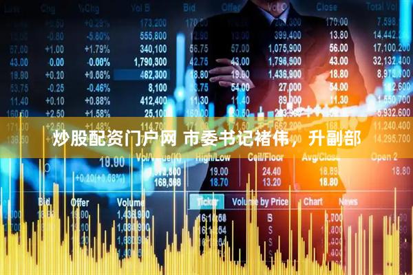 炒股配资门户网 市委书记褚伟，升副部