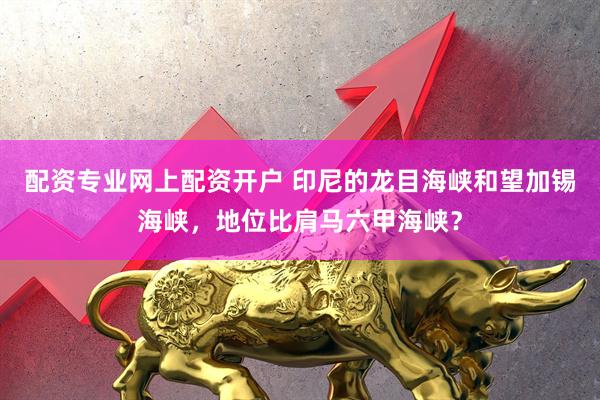 配资专业网上配资开户 印尼的龙目海峡和望加锡海峡，地位比肩马六甲海峡？